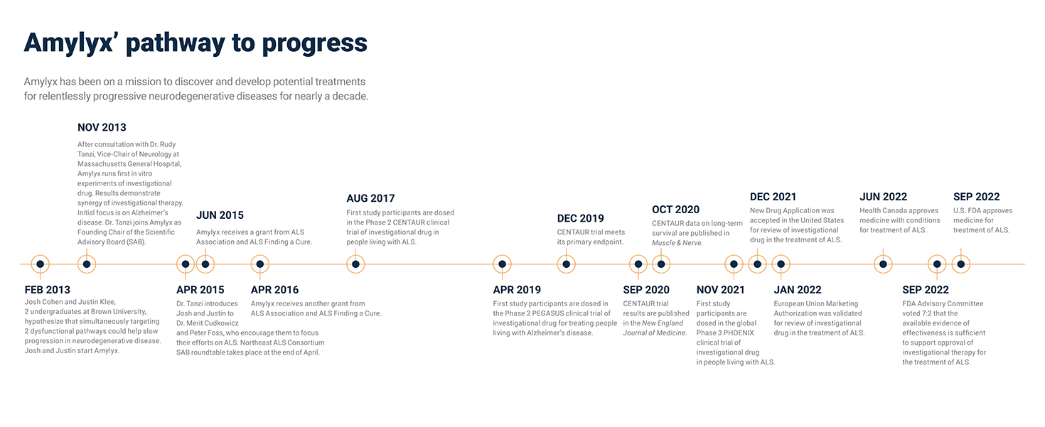 Image of timeline graph