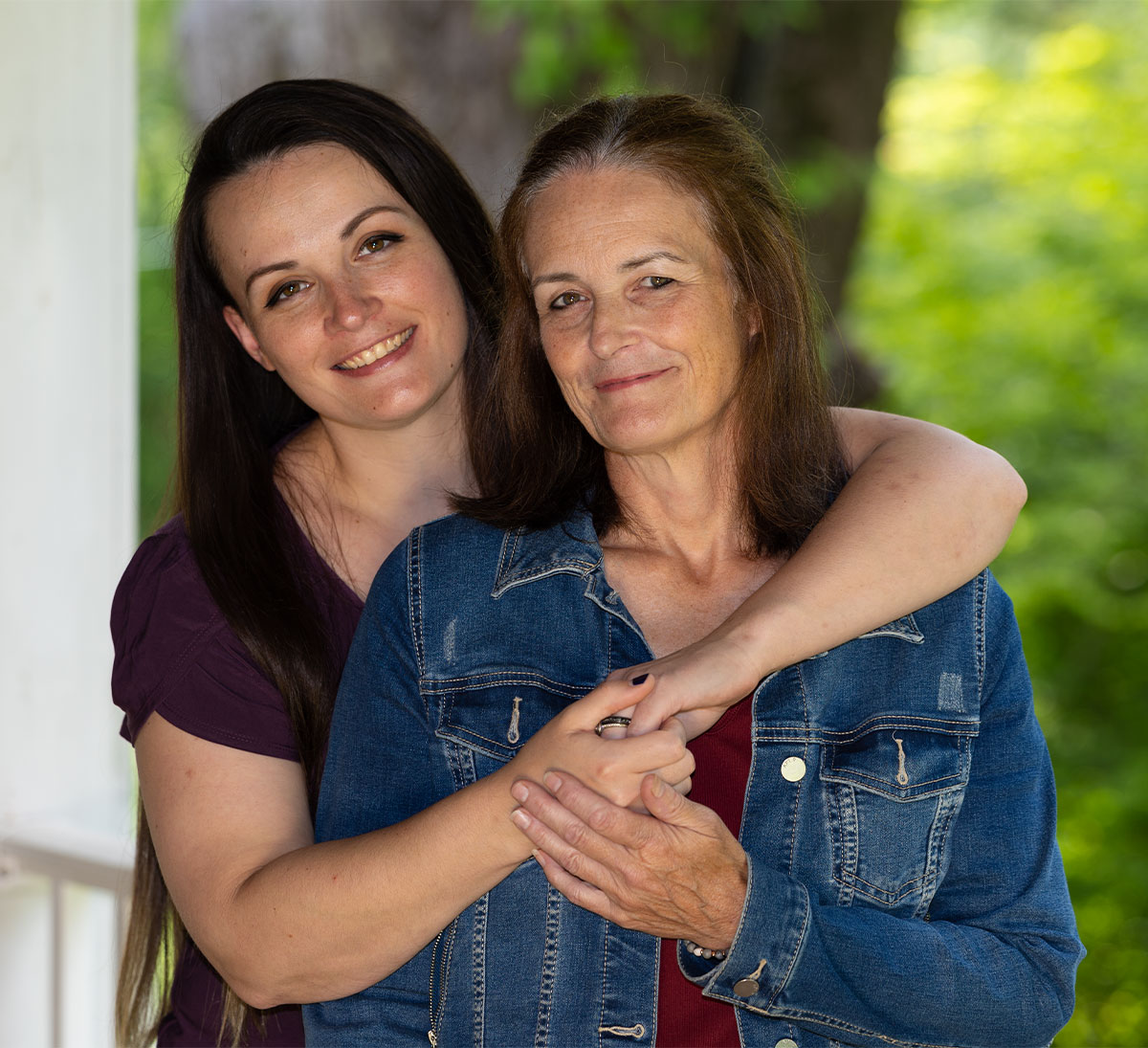 Maria, a member of the PBH community, and her daughter Kelly